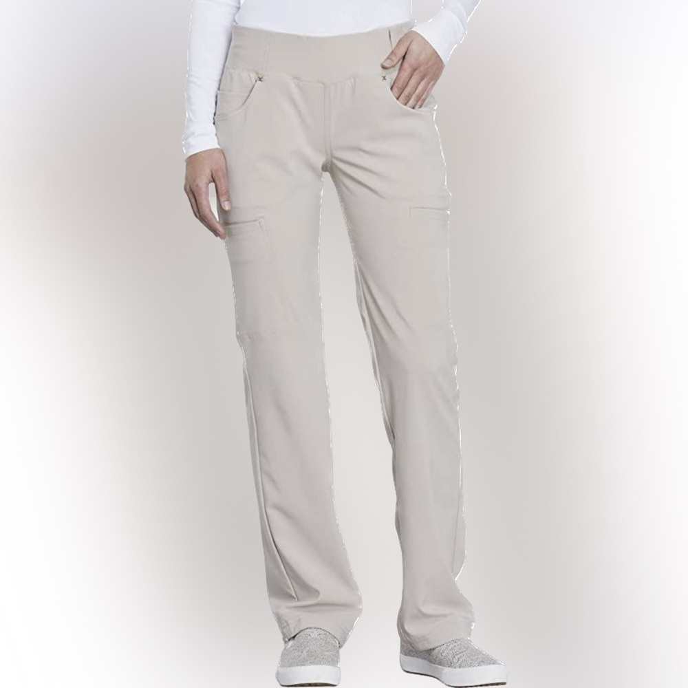 Cherokee iFlex Khaki Women’s Small Scrub Pants